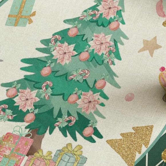 Nutcracker Table Runner Christmas Decor Xmas Holiday Decoration Decorative Cloth - Picture 4 of 4